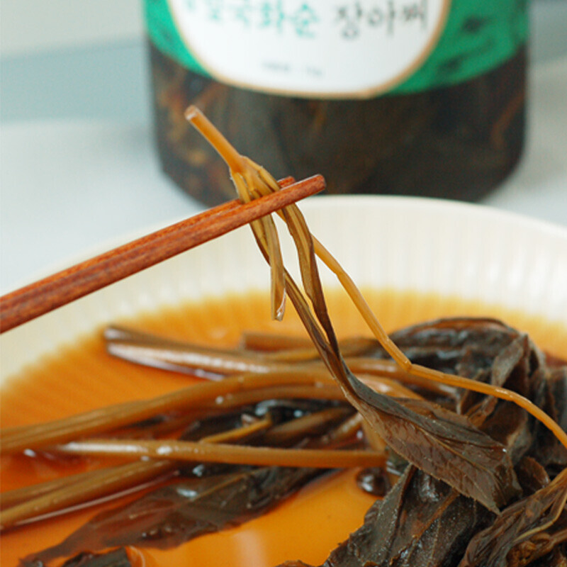 삼둔 영농조합법인,강원도 홍천 엄나무순장아찌 삼잎국화나물 키다리나물 장아찌 1kg